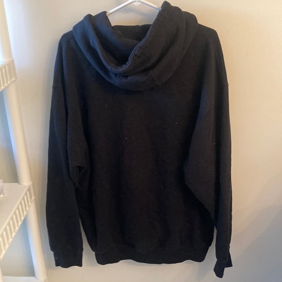 Blu Rock Pittsburgh Football Heavy Lined Warm Sweatshirt Hoodie - Picture 7 of 7